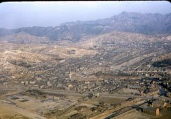 Aerial view of Seoul, South Korea