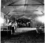 Swango's quonset hut office interior